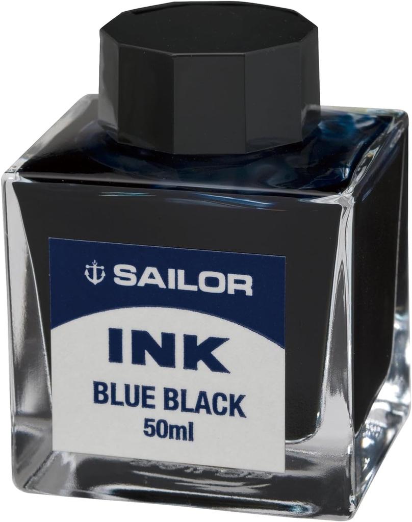Sailor Bottle Ink for Fountain Pen Aqueous Dye Blue Black 50ml 13-1007-244