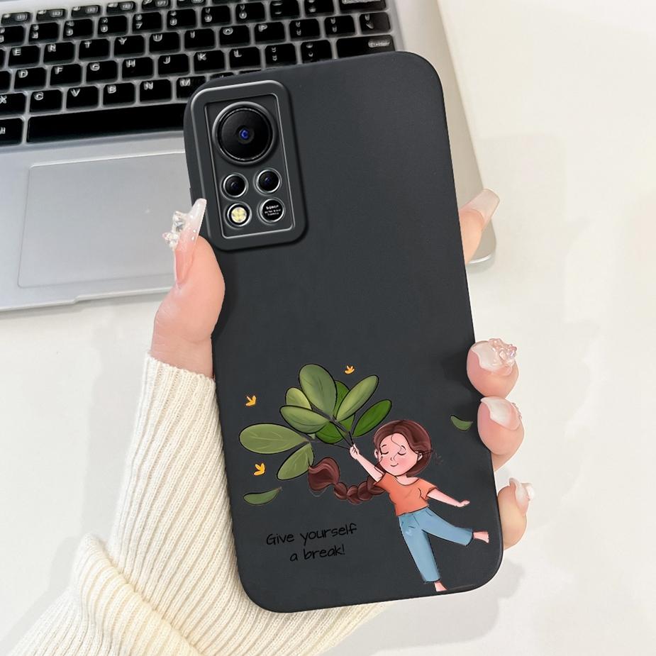 For Infinix Hot 11s NFC Case New Fashion Candy Painted Cover Silicone Case For Infinix Hot 11S X6812 X6812B Hot11s NFC Soft Bags