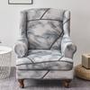 Copridivano per poltrona Wingback, 2 pezzi/set, copridivano elasticizzato, copripoltrona, protezione per mobili, fondo elastico per soggiorno