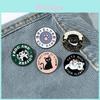 Adorable Cat Claw Style Alloy Pin Badge With Cute Animal Design
