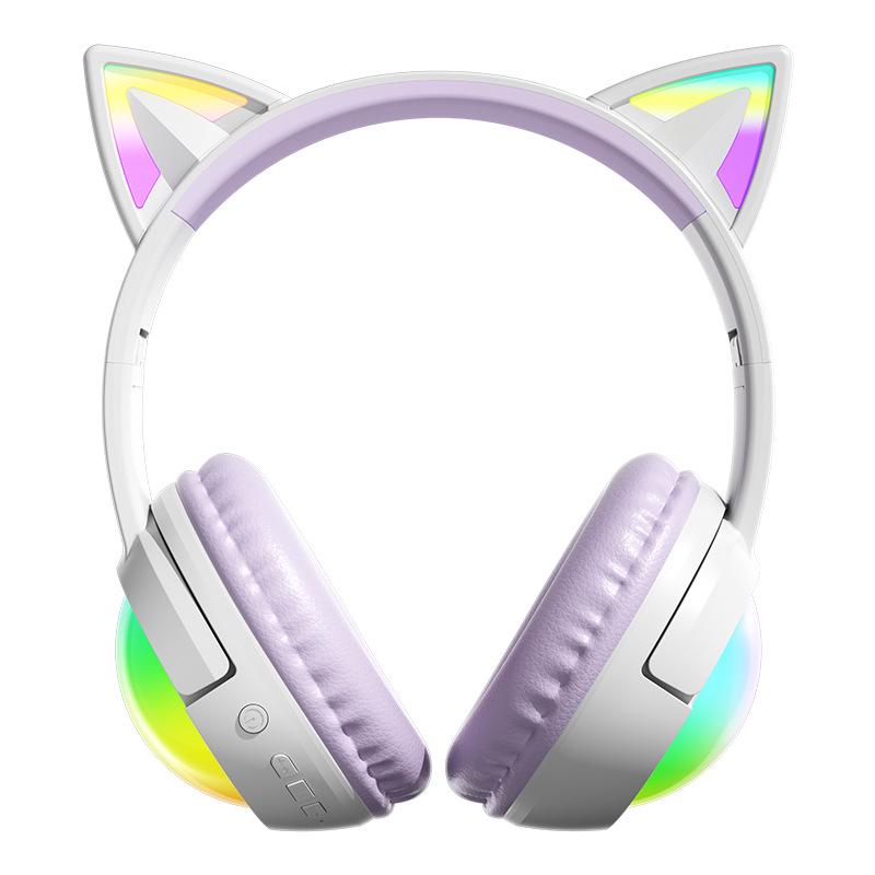 SP-250813-1 Cat Ear Bluetooth Noise-Cancelling Gaming Headset