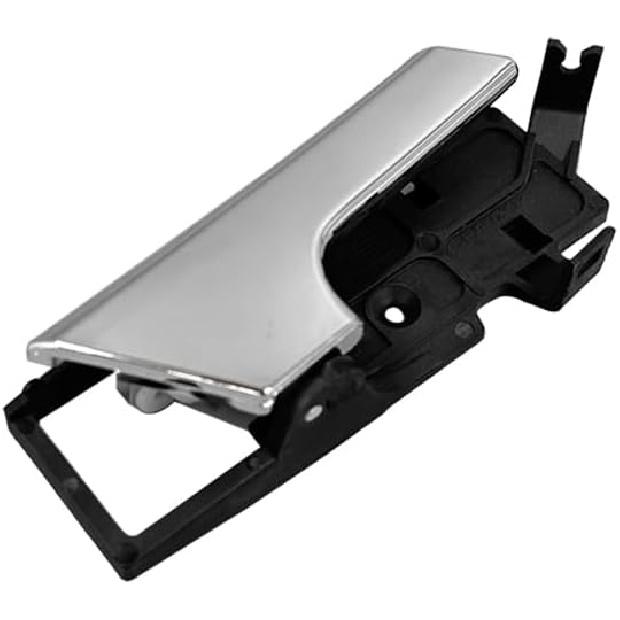 1 Pair Chrome Interior Inside Door Handle Compatible with Chevy Aveo Aveo5 2007 2008 2009 2010 2011 Pontiac G3