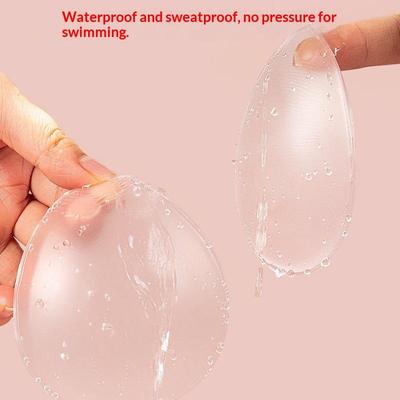 Reusable Waterproof Silicone Camel Toe Pad Invisible Adhesive Women Private Protector for Swimming Beach Bikini Wear