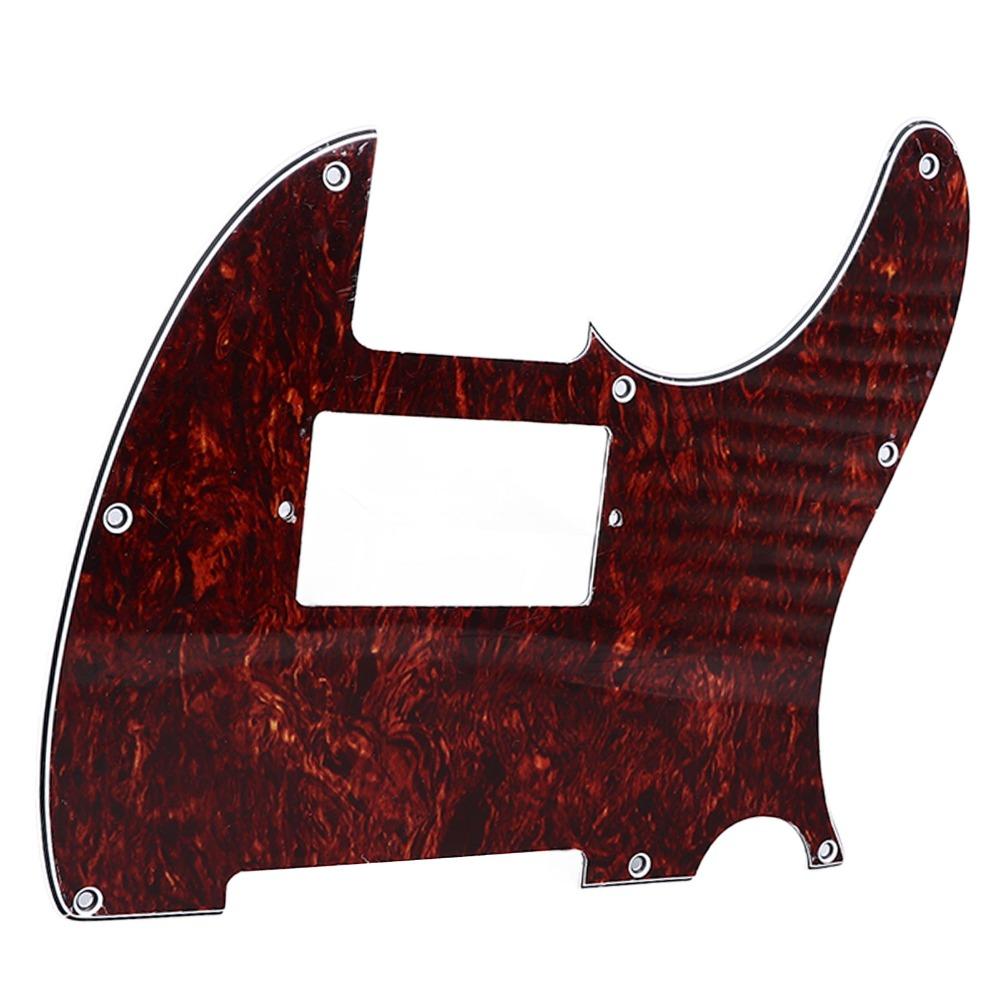 Red Tortoise Shell Guitar Pickguard PVC Material Noise Reduction Pickguard  For Guitar