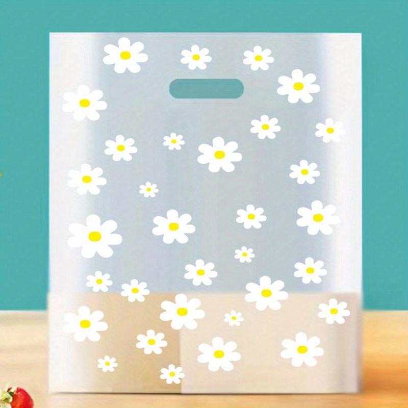 Daisy Goodie Bag, Thank You Bag, Gift Bag, Spring/Summer Daisy Flower Gift Bag Bulk, Party, Shower, Wedding, Birthday Decorations and Supplies