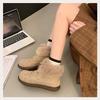 Snow boots women's 2025 winter new velvet thickened Northeast thermal cotton shoes waterproof and non-slip thick-soled snow boots