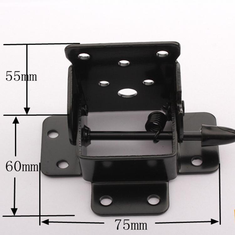 Modern Folding Steel Leg Bracket for Furniture Metal Table & Chair Hinge with Locking Feature for Kitchen & Bathroom Use