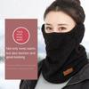 Neck Warmer Windproof Face Mask Neck Tube Scarf Women Scarf Winter Neck Mask Cycling Face Scarf