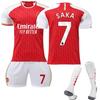 Kids Sportswear Arsenal Saka No.7 Football Jersey 2022/2023 Season Youth