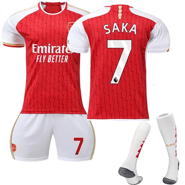 Kids Sportswear Arsenal Saka No.7 Football Jersey 2022/2023 Season Youth