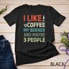 Coffee, Dog People for a Dog Lover Bernese Mountain Dog Unisex T-shirt