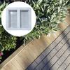 Modular Garden Stepping Stone Molds Safe for Kid and Outdoor Families Projects Light weight Plastic