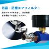 Air Filter with Regulator, Adjustable Pressure, Water Separator for Spray Guns, Moisture Removal, Compressor Compatible