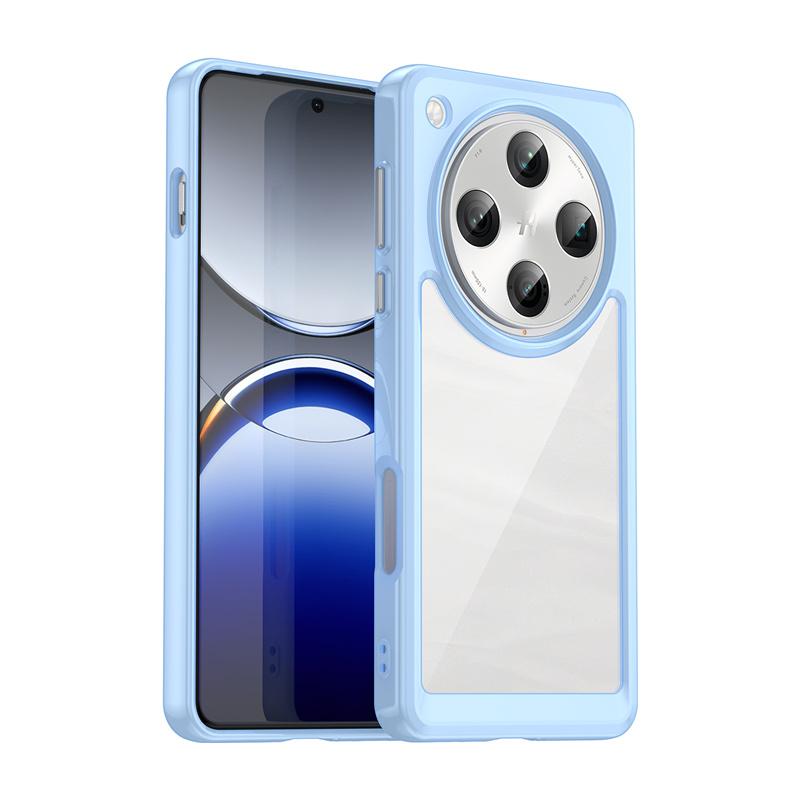 Transparent Colorful TPU Case for OPPO Find X8 Pro 5G Protective Cover Clear Fundas Coque Capa