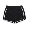 New MLB Base Logo Casual Shorts Women's Black 3FSPB0423-50BKS