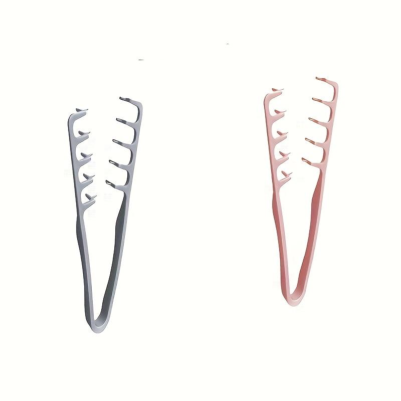 

1PC/2PCS New Unisex Hair Comb with Root Volume - Foldable Plastic Styling Comb with Textured Teeth, Japanese-Korean Series