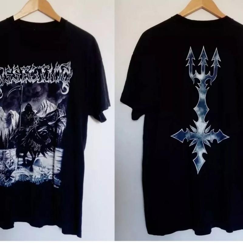 American Street The Light's Bane T-Shirt Full Size Dissection with Storm Summer New Vintage Fashion Men's and Women's Streetwear