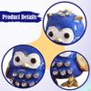 Jewelry Box Owl Trinket Collectible Desktop for Women Organizer Figurine Charms