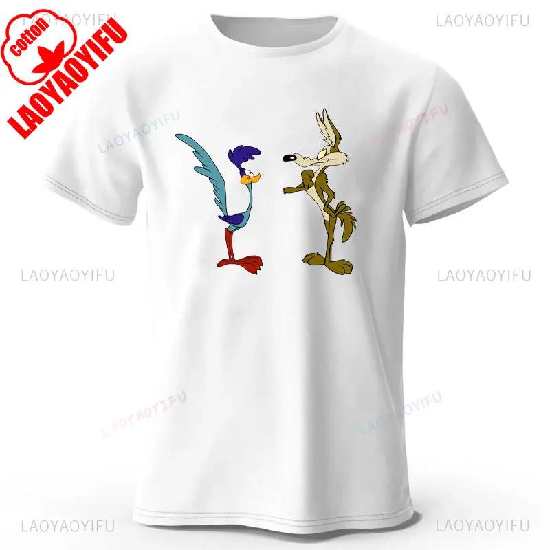 

Wile E Coyote Cartoon Tops Tees Trust Me I Am An Engineer Printed Fashion Cotton Y2k Classic Funny Man T-Shirt Summer Camisetas 2XL