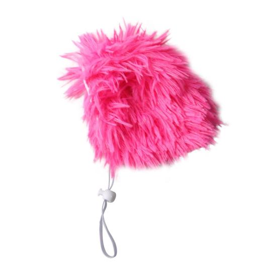 Pălărie perucă pentru animale de companie Material respirabil Căptușeală Ușoară Stil de păr afro amuzant Perucă pentru pisici cu bandă elastică extensibilă Cataramă reglabilă Accesoriu pentru câini