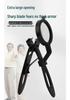 Stainless Steel Magnifying Nail Clippers for Elderly with Hard, Thick Nails - Large Size