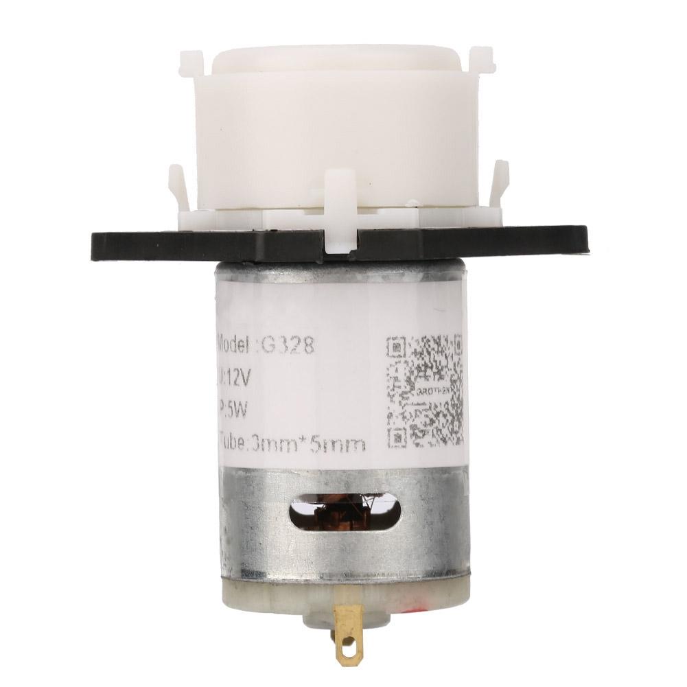 12V  3*5 Dosing Pump DIY Peristaltic Tube Head For Aquarium Lab Chemical Analysis(white)