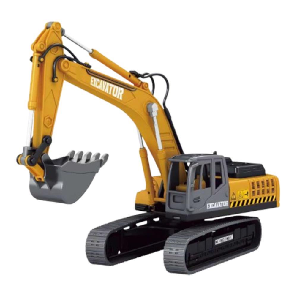 Rotatable Inertial Engineering Vehicle Flexible Joints Forklift Car Model  Kids Toy