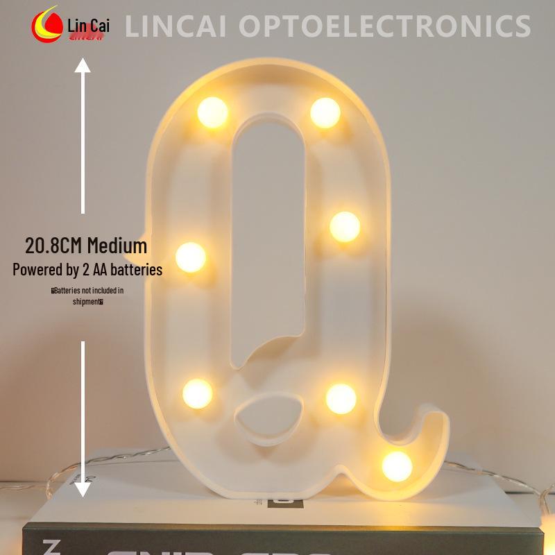 LED Alphabet Light Signs for 'Marry Me' Proposals and Birthdays – 26 Luminous Letters