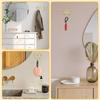 BAAJ-Coat Hanger Decorative Holder Wall Door Hanger Towel Hooks 6 Pcs Knot Hooks For Bathroom Living Room Kitchen Decor