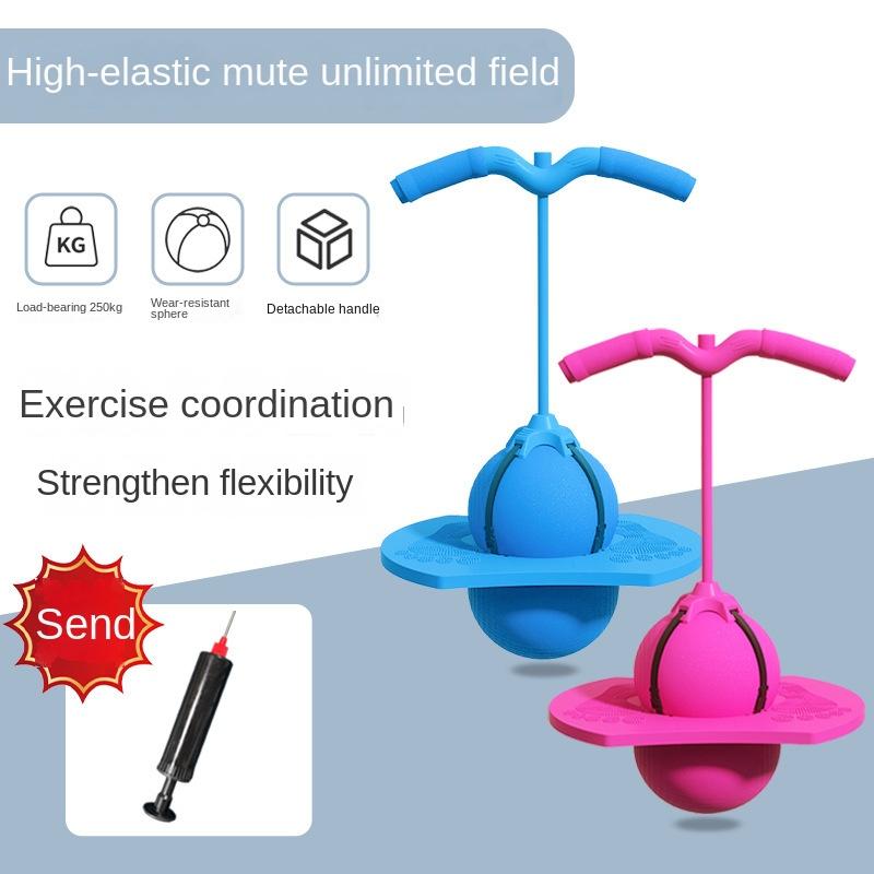 Springball, Balance-Springball, Fitness-Sport für Erwachsene, Kinder, Hüpfbrett, Springball, Spielzeug für Kinder