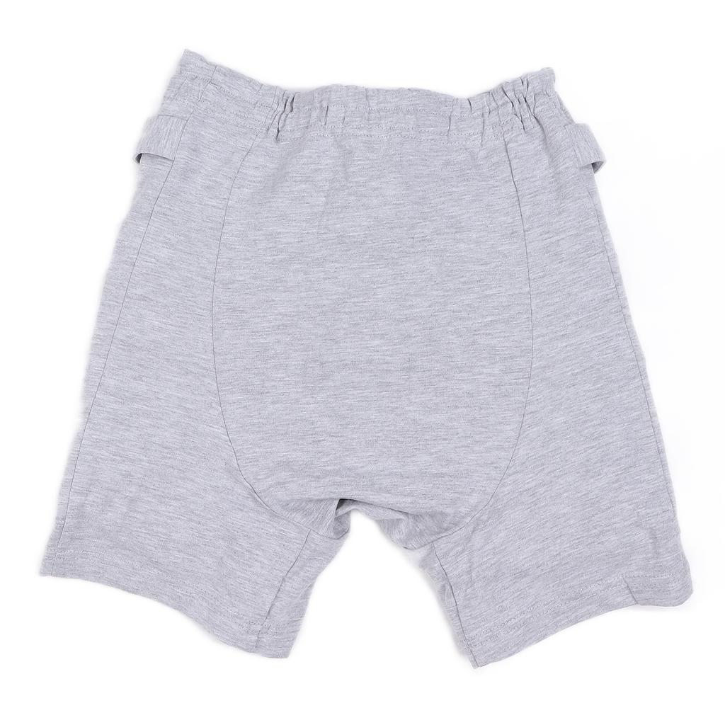 Elderly Hip Protection Shorts Breathable Sweat Absorbing Safety Hip Protector Pants Grey