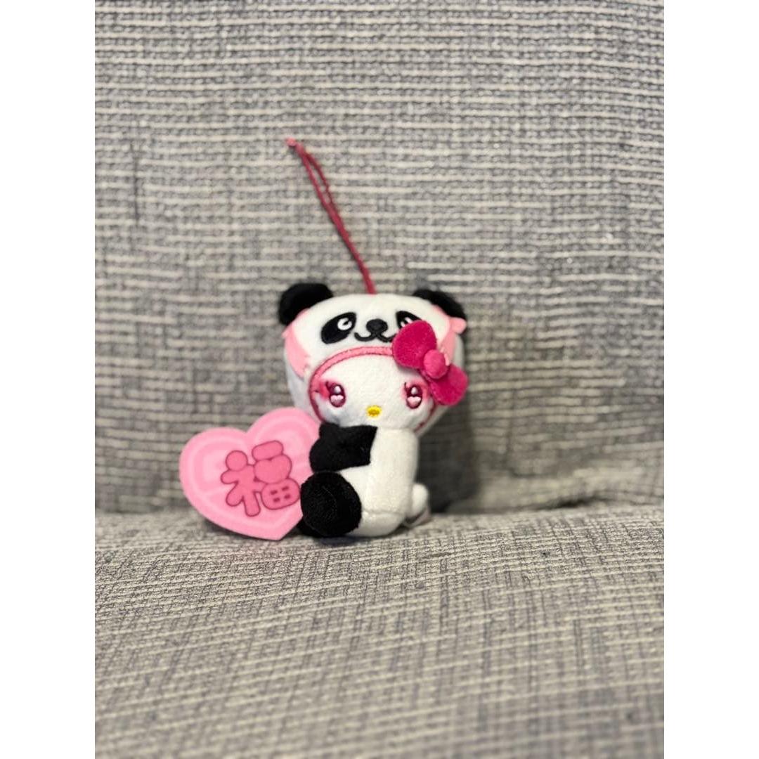 Sanrio Hello Kitty Panda Plush Mascot Fuku