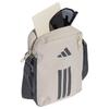 adidas Polyester Shoulder Bag Unisex Beige & Gray KC6921