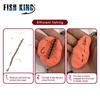 FTK 3 Pieces/Batch Feeder Cage Lure for Carp Fishing Carp Spring Fishing Freshwater and Saltwater