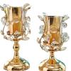 Luxury Candlestick Crafts Home Decor Hotel Desktop Christmas Candlestick Decor