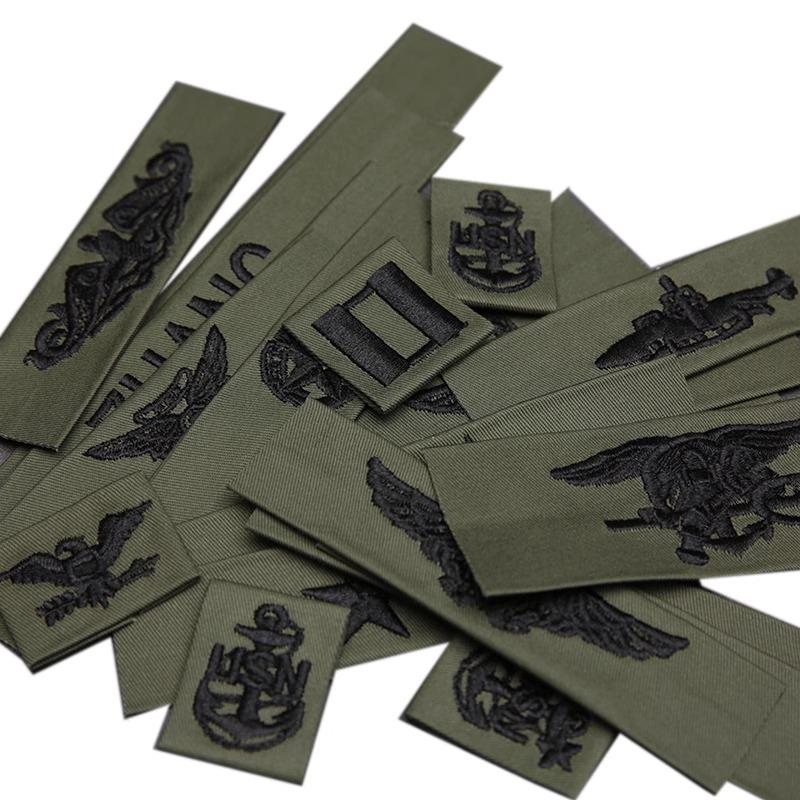 USN Stickerei Qualifikationsabzeichen Skill Badge Qualifikationsabzeichen M65 Badge Namensschild Vierfarbig BDU Badge Schulterabzeichen DCU