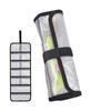 Fishing Lure Wraps PVC Roll Up Fishing Bait Protective Covers Portable Waterproof Tackle Organizer Bag For Fishing Enthusiasts