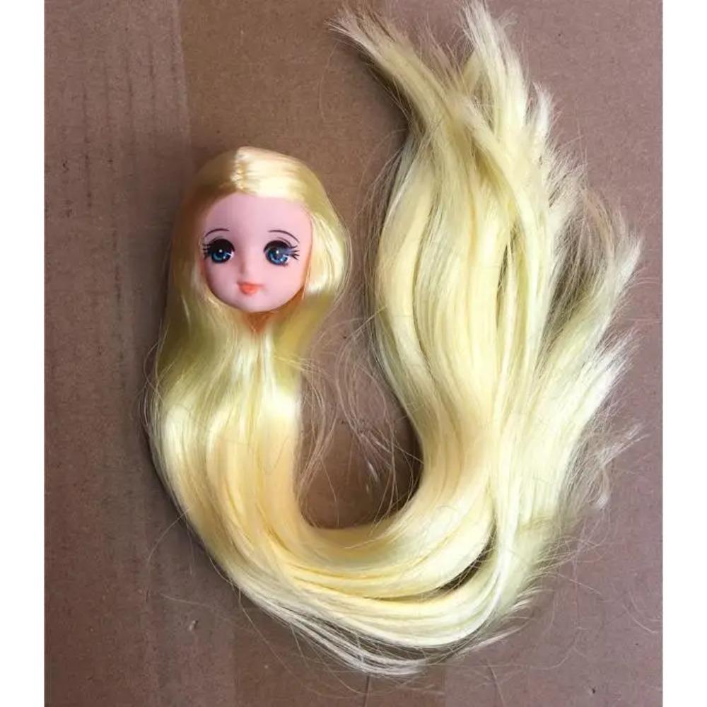 New Anime Figure Doll Blyth Licca Head Plant Hair Braid BOBO Blue Hair Toy Cartoon Doll Girls DIY Dressing Hair Toys Collections