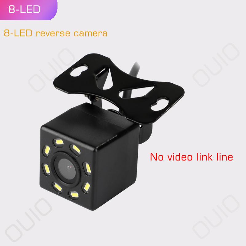Andoid radio multimedia player Car Rear View Camera 8 LED Night Vision Reversing Auto Parking Monitor CCD Waterproof HD Video