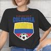 Colombia Flag Merch Unisex T Shirt Cotton Tee Graphic Print Tshirt Clothes