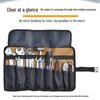 Multifunctional Roll-up Tool Bag for Electricians and Motorcyclists