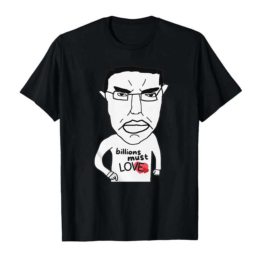 Miliardy Muszą Kochać Zabawny Mem Chudjak Koszulka Męska Damska 100% Bawełna Koszulki Top Krótki Rękaw P471