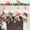 Personalized Christmas Socks Reusable Xmas Gift Bags Xmas Decorations Candy Bag Home