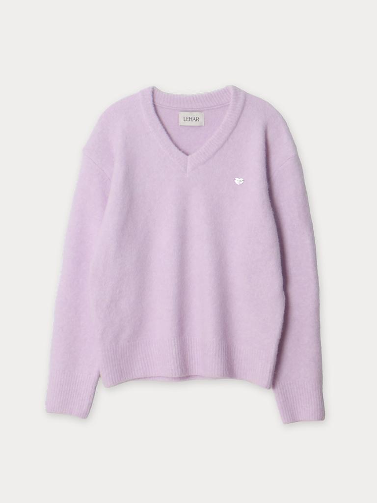 Mejongleuhaleu Candy V-Neck Knit 4 Colors