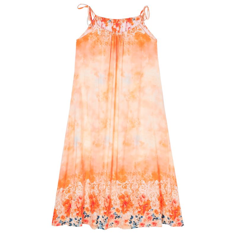 Casual Long Slip Dress for Women Summer Clothes Elegant Loose Plus Size Dress Beachwear