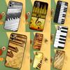 Klaviertasten Vintage Musiknoten Hülle Für Samsung Galaxy M52 M32 M12 M13 M53 M51 M31 M11 M14 M34 M54 M16 M36 M56 M15 M35 M55