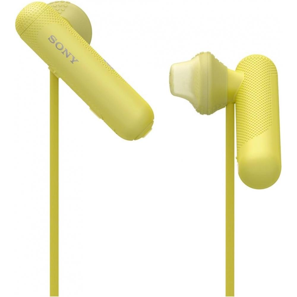 Sony Wireless Stereo Headset Wi Sp500 Yq Wi Sp500 Yq  With Mic  Single Item Yellow