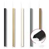 Aluminum Zinc Zinc Alloy Nvisible Cabinet Handles Morandi Color Embedded Wardrobe Handles  Drawer Handle