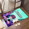 Custom Name Personalized Ben 10 Cartoon Print Carpet, Versatile Home Decor Rug, for Playroom, Apartment, Balcony, Entryway, Hallway Gift