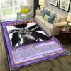Yu-Gi-Oh MONSTER CARD Tappeto per cartoni animati anime per la casa Soggiorno Camera da letto Divano Zerbino Decor, Tappeto per bambini Tappetino antiscivolo